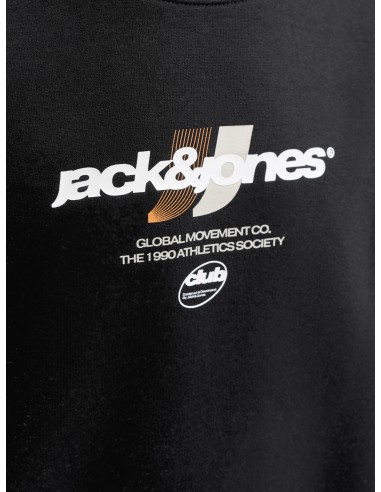 JCOCLUB BRANDING SWEAT CREW NECK JNR Black JJ