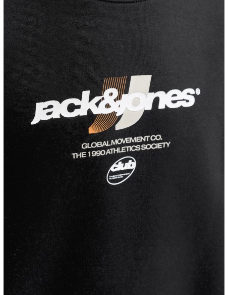 JCOCLUB BRANDING SWEAT CREW NECK JNR Black JJ