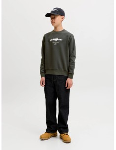 JCOCLUB BRANDING SWEAT CREW NECK JNR Peat JJ 2