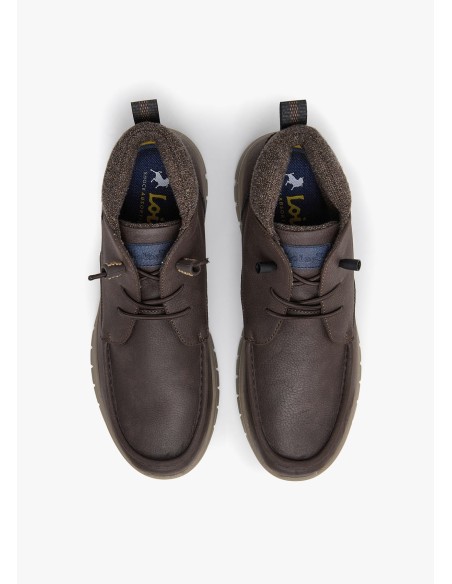 Botín Casual monocolor Marrón 64563  Lois