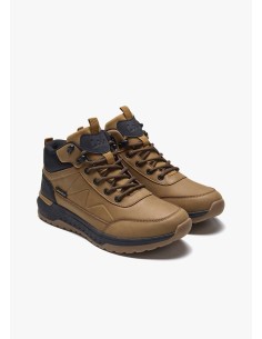 Botin Outdoor Waterproof cordoneas Camel 64552 Lois 2