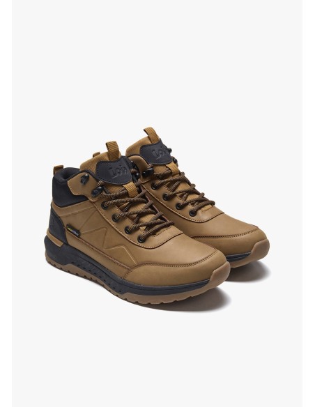 Botin Outdoor Waterproof cordoneas Camel 64552 Lois