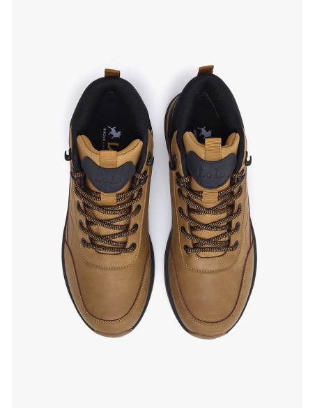 Botin Outdoor Waterproof cordoneas Camel 64552 Lois