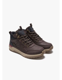 Botin Outdoor Waterproof cordoneas Marrón 64552 Lois 2