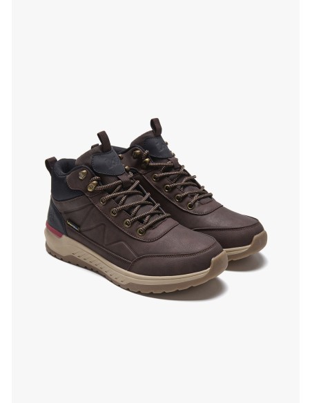 Botin Outdoor Waterproof cordoneas Marrón 64552 Lois