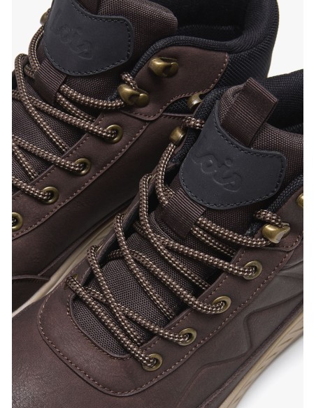 Botin Outdoor Waterproof cordoneas Marrón 64552 Lois