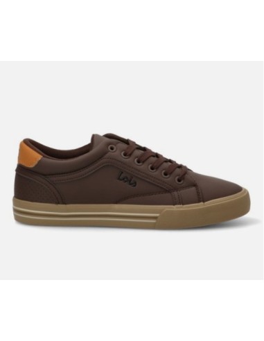 Bambas Tenis cordoneras marrón Lois 61415