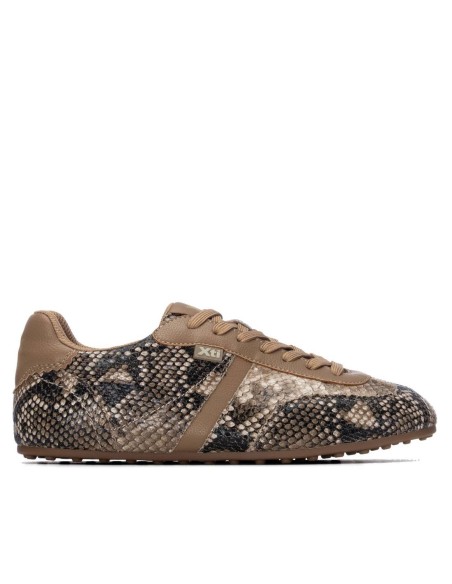 Zapatilla de mujer plano Xti 146153 Serpiente