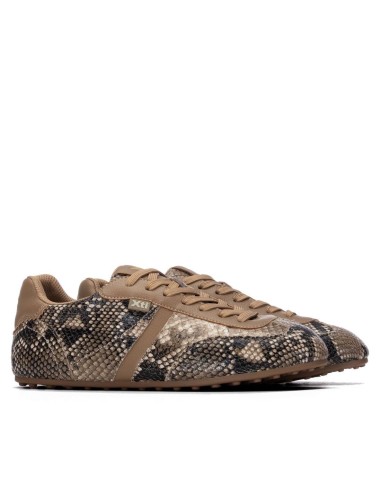 Zapatilla de mujer plano Xti 146153 Serpiente