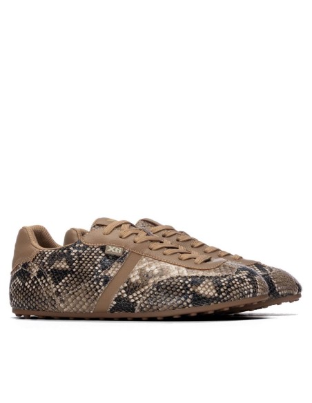 Zapatilla de mujer plano Xti 146153 Serpiente