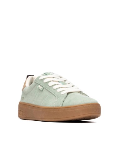 Zapatilla de mujer plano Xti 146270 Kaki