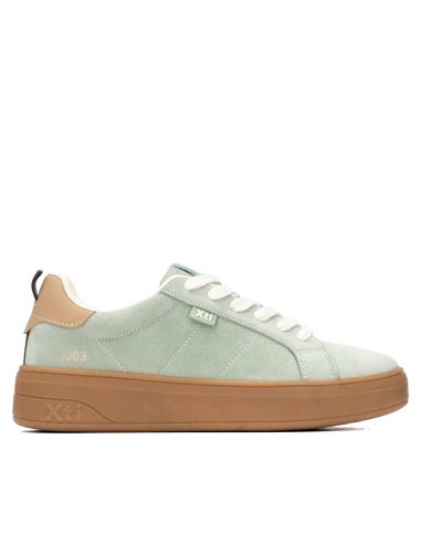 Zapatilla de mujer plano Xti 146270 Kaki