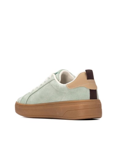 Zapatilla de mujer plano Xti 146270 Kaki