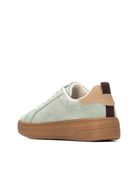 Zapatilla de mujer plano Xti 146270 Kaki