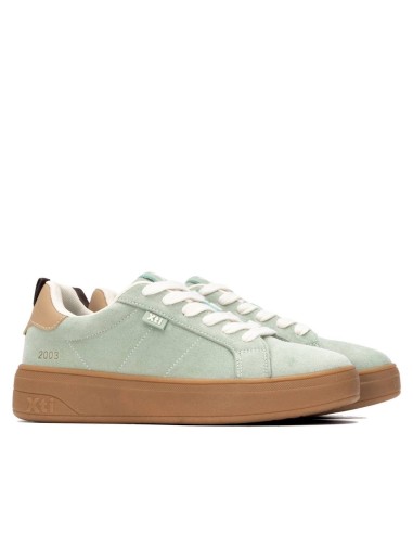 Zapatilla de mujer plano Xti 146270 Kaki
