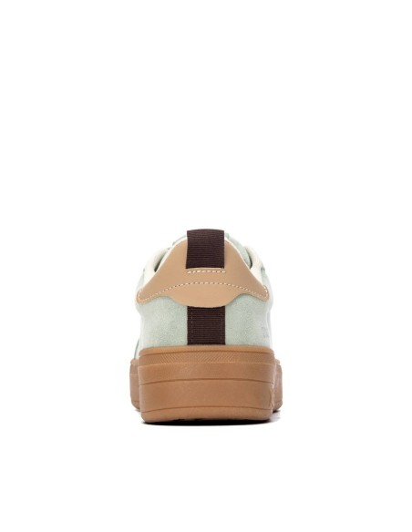 Zapatilla de mujer plano Xti 146270 Kaki