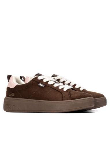 Zapatilla de mujer plano Xti 146270 Marrón