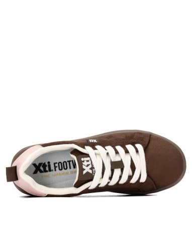 Zapatilla de mujer plano Xti 146270 Marrón