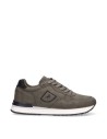 Sneakers casual running combinado Kaki Lois 64400