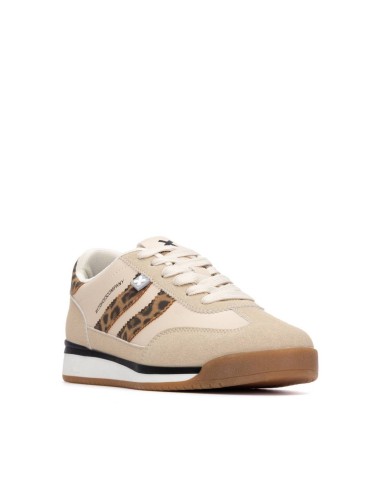 Zapatilla de mujer plano Xti 144587 Leopardo