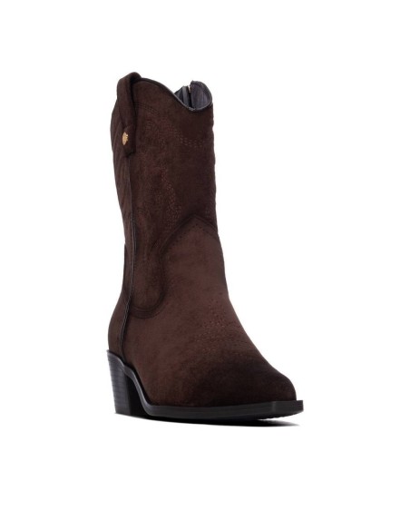 Botin de mujer con tacón Xti 144307 Marrón