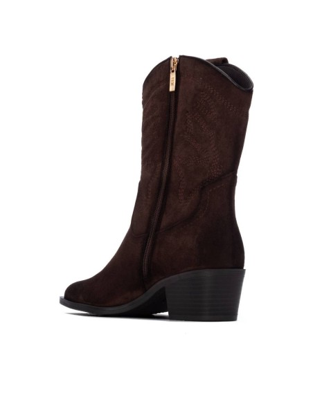 Botin de mujer con tacón Xti 144307 Marrón
