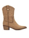 Botin de mujer con tacón Xti 144307 Beige