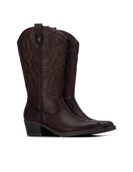 Bota de mujer con tacón Xti 146191 Marrón