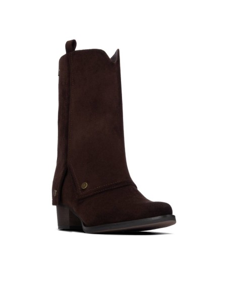 Botin de mujer con tacón Xti 146478 Marrón