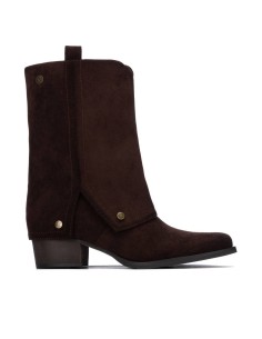 Botin de mujer con tacón Xti 146478 Marrón