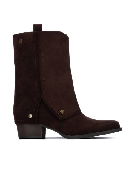 Botin de mujer con tacón Xti 146478 Marrón