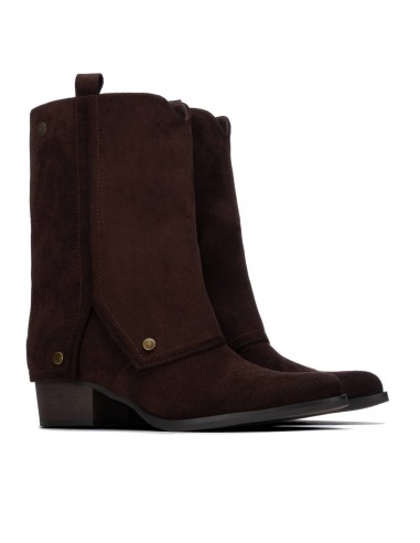 Botin de mujer con tacón Xti 146478 Marrón