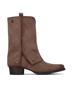 Botin de mujer con tacón Xti 146478 Taupe