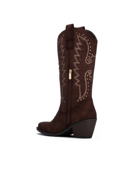 Bota de mujer con tacón Xti 146102 Marrón