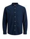 CAMISA DE MANGA LARGA JJEOXFORD Navy Blazer/Marino