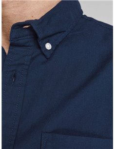 CAMISA DE MANGA LARGA JJEOXFORD Navy Blazer/Marino 2
