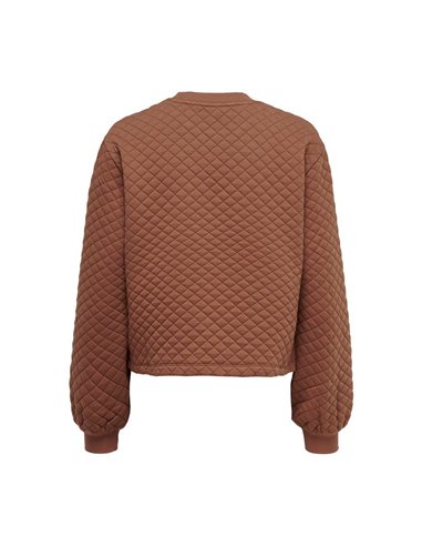 SUDADERA ACOLCHADA JDYRUTH Russet/Marrón