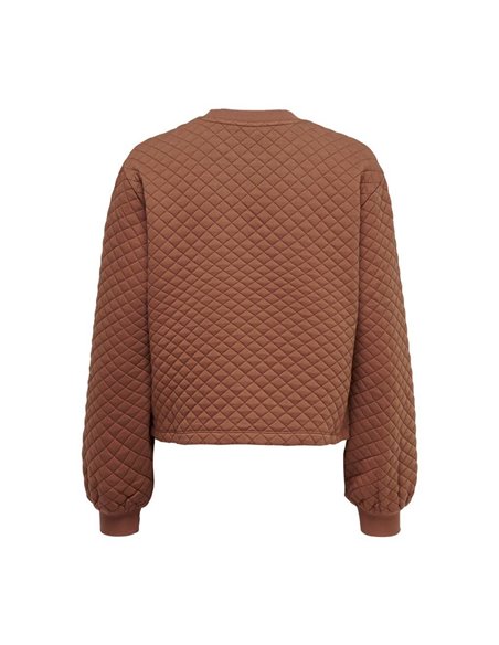 SUDADERA ACOLCHADA JDYRUTH Russet/Marrón