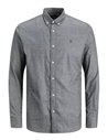 CAMISA SARGA JPRBLAPERFECT Grey Melange/Gris