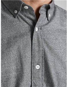 CAMISA SARGA JPRBLAPERFECT Grey Melange/Gris 2