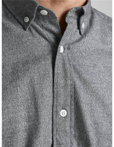 CAMISA SARGA JPRBLAPERFECT Grey Melange/Gris