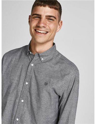 CAMISA SARGA JPRBLAPERFECT Grey Melange/Gris
