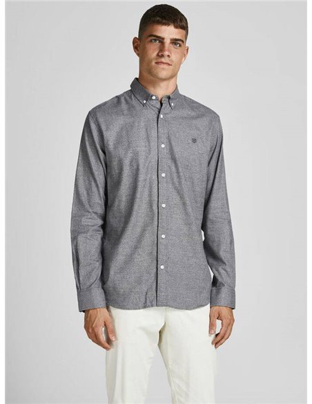 CAMISA SARGA JPRBLAPERFECT Grey Melange/Gris
