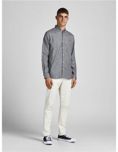 CAMISA SARGA JPRBLAPERFECT Grey Melange/Gris