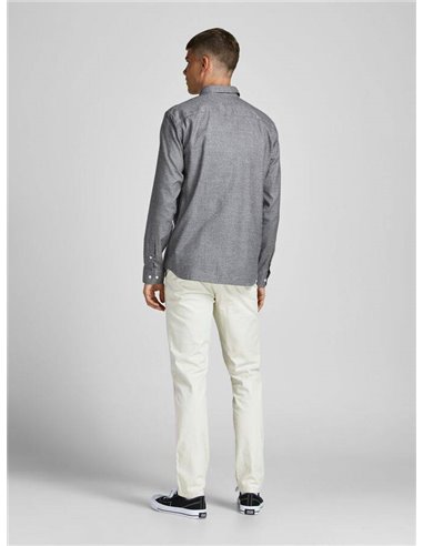 CAMISA SARGA JPRBLAPERFECT Grey Melange/Gris