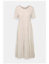 VESTIDO MAXI JDYDALILA Chateau Gray/Beige
