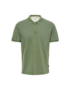 POLO JASPEADO ONSTRAVIS Rifle Green/Verde