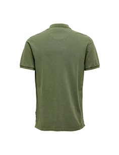 POLO JASPEADO ONSTRAVIS Rifle Green/Verde 2