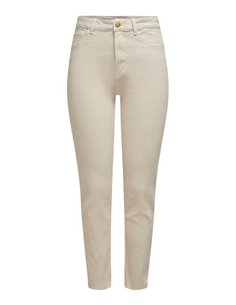 PANTALÓN DE TALLE ALTO onlEMILY Ecru/Beige