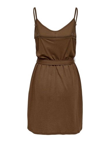 VESTIDO CORTO onlJULLA Dachshund/Marrón